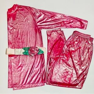 Vintage 80s Parachute Pant Set